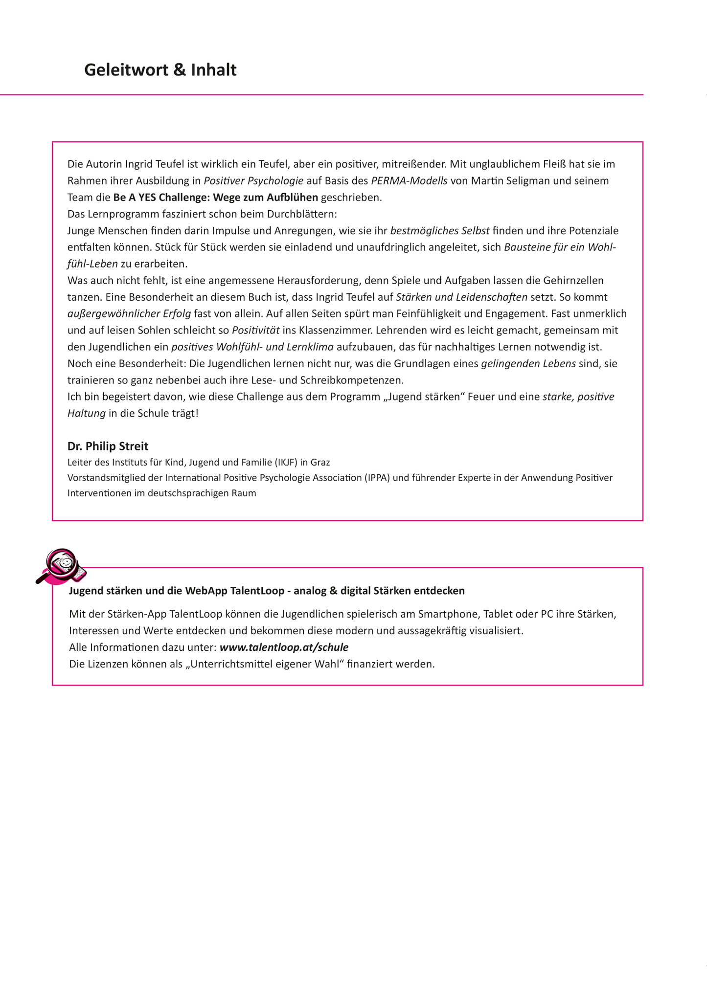 Jugend stärken Band 1 Lehrer*innen