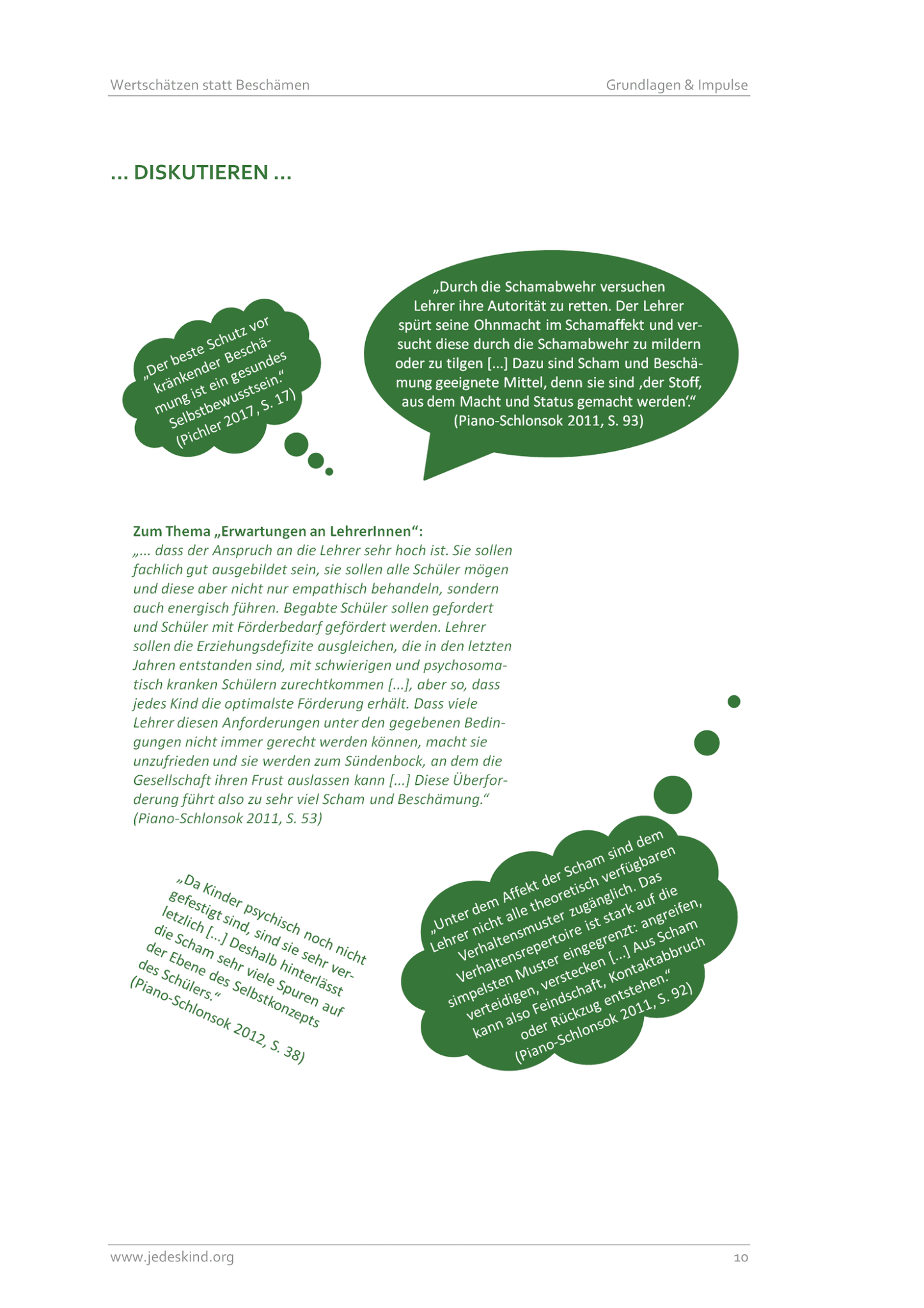 Appreciating instead of shaming (digital)