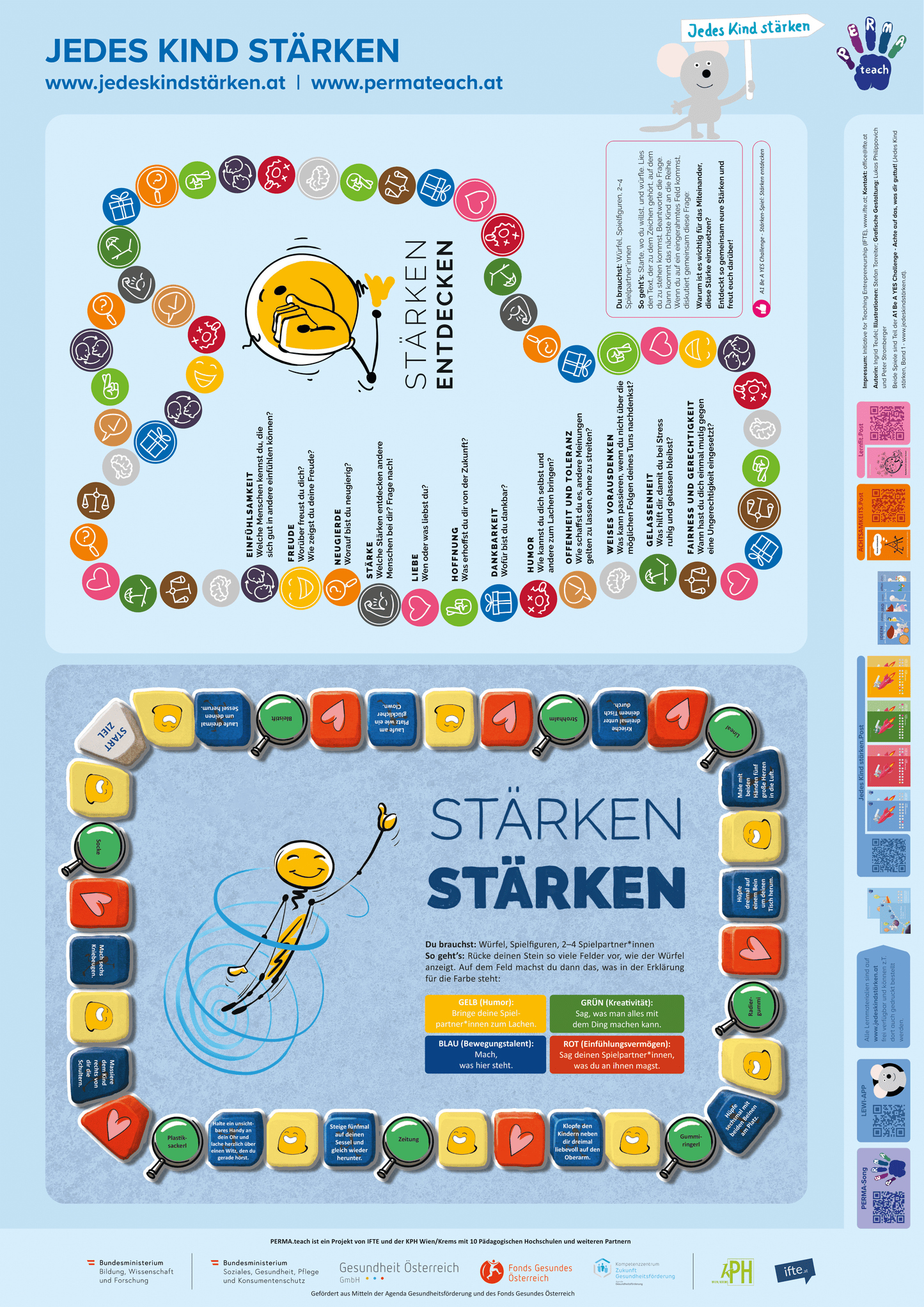 Jedes Kind stärken - Spieleplakat (digital)